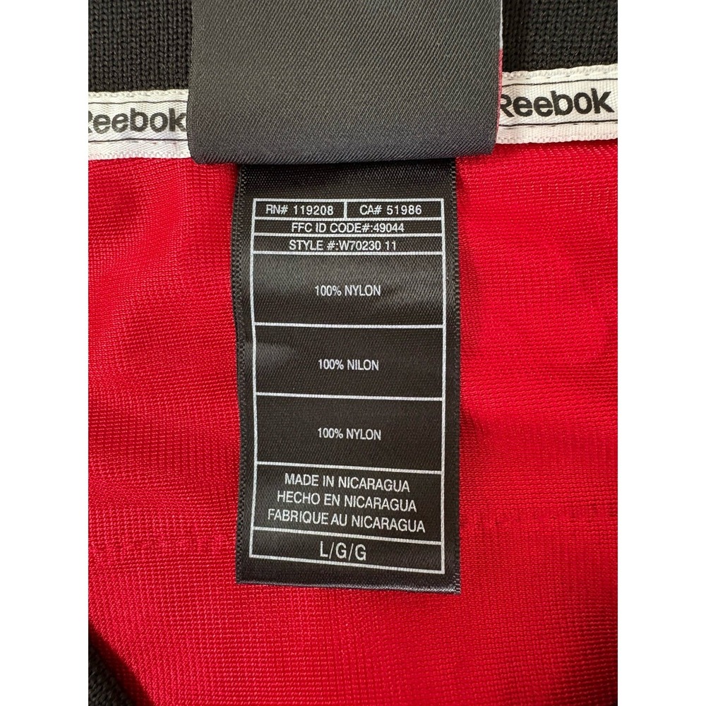 Vintage Reebok Calgary Stampeders CFL Football Jersey Red Home Blank Men's Large - Picture 7 of 10